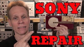 SONY Receiver Repair Adventure  The TR6 Gendis [upl. by Ancel]