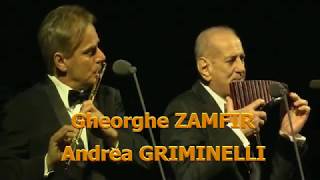 Gheorghe Zamfir amp Andrea Griminelli in Andrea Bocelli World Tour  Live [upl. by Inger]