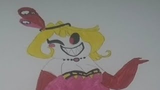 Drawing mimzy from hazbin hotel [upl. by Nalyad]