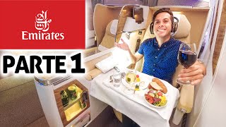 ✈️Vuelo de Lujo 1st Flight EMIRATES México a Dubai  Experiencia BUSINESS CLASS ✈️ [upl. by Lorrimor]