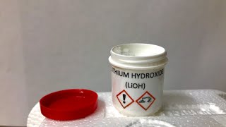 Making lithium hydroxide [upl. by Airottiv]