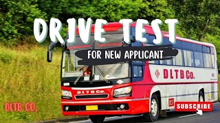 DRIVE TEST SA MGA BAGONG APPLIKANTE  DLTB CO [upl. by Voorhis596]