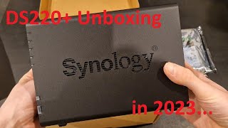 Synology DS220 Unboxing NAS in 2023 Warum Synology [upl. by Ahcsrop]