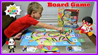 Ryans World Road Trip BOARD GAME Traveling Through America [upl. by Ilak357]