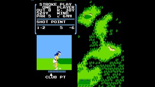 Vs Stroke amp Match Golf Arcade Longplay 1984 Nintendo Ladies Version set LG4 E [upl. by Bidget993]