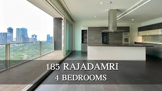 คอนโด 185 Rajadamri ฿180000000  Freehold condo on Ratchadamri road [upl. by Lashondra185]