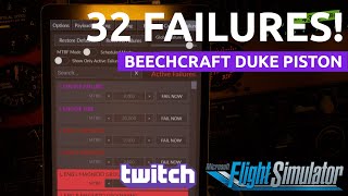 32 Failures in the Beechcraft 60 Duke [upl. by Nalac]