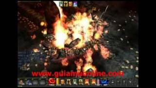 Rage Fighter Skills en Mu Online [upl. by Aisetal]