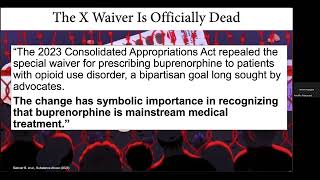 Updates on the Use of Buprenorphine for Opioid Use Disorder in an Era of Fentanyl [upl. by Birkle]