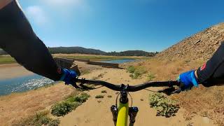 Darrington trail to hidden bridge across Sweetwater Folsom Lake MTB [upl. by Nwahsyt]