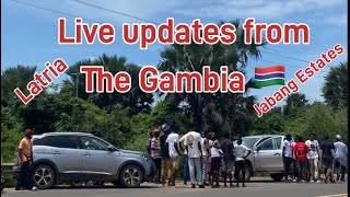 Live updates from The Gambia Walking in Jabang Estates amp Latria Ep 56 gambia africa [upl. by Allemac]