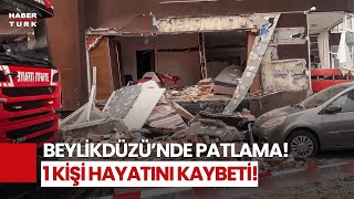 CANLI  İstanbul Beylikdüzündeki 14 katlı bir binada patlama meydana geldi [upl. by Okorih]