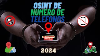 Osint a Numeros de Telefono 2024 [upl. by Alexandros894]