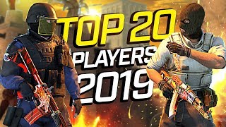 Top 20 CSGO Players of 2019 [upl. by Aihtela]