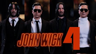 【Unbox】最後一舞！ATON CUSTOM 112 疾速追殺4 殺神 John Wick 葉師傅 凱恩 可動手辦兵人 [upl. by Dennard]