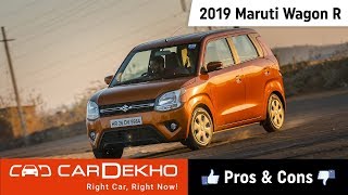 Maruti Wagon R 2019  Pros Cons and Should You Buy One Cardekhocom [upl. by Conroy730]