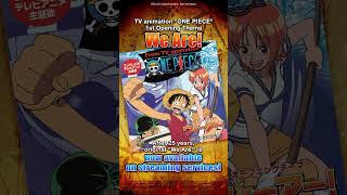 We Are  TV animation quotONE PIECEquot1st Opening Theme onepiece anime music [upl. by Oicram676]