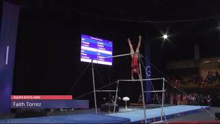 Faith Torrez USA Bars International Gymnix TeamAA 2020 [upl. by Hanschen]