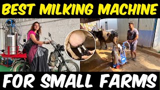 Best Milking Machine for small Dairy Farms  Milking Machine for Cows amp Buffalo  Price in India [upl. by Nnyllaf6]