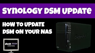 How To Update DSM On A Synology NAS [upl. by Halak293]