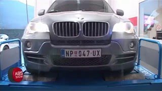 Revochip Chiptuning procedura BMW X5  ABS SHOW [upl. by Eserrehs30]