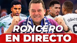 RONCERO EN VIVO  El REAL MADRID se la JUEGA vs ATHLETIC  MBAPPÉ el FC BARCELONA y BELLINGHAM [upl. by Frodina]