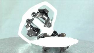 Shimano M530 Trail SPD Pedals  white [upl. by Ainadi]