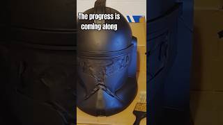 Star Wars Helmet Project Phase 1 Progress [upl. by Ayerim853]