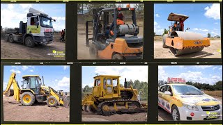 Motor grader Operation in Kenya I Sensei College [upl. by Ariet]