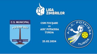 CSM FOCSANI 2007 vs AHC POTAISSA TURDA [upl. by Ford663]