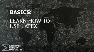 So You Want To Learn LaTeX Introduction 16 [upl. by Llesig527]