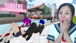 Floating corpses Yandere bug testing squad [upl. by Aleb667]