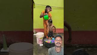 😛😂Bandar mama funny monkey cutebaby cute baby [upl. by Nilre309]