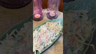 The best homemade creamy coleslaw ready in 3 minutes How to make coleslaw at home shorts cooking [upl. by Vallonia]