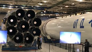 Live INSIDE SpaceX for the BFR announcement [upl. by Sullecram]