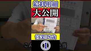 【給料明細】営業38歳サラリーマン8月の給与明細書を大公開！ 給料明細 手取り [upl. by Cerveny357]