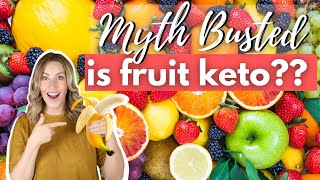 IS FRUIT KETO Answers to questions about fruit allowed on the keto diet [upl. by Yarrum558]