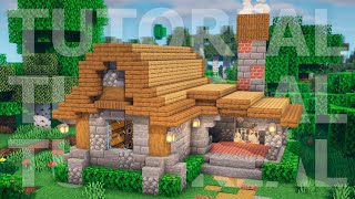 CASA PARA FERREIRO  MINECRAFT TUTORIAL [upl. by Notnek317]