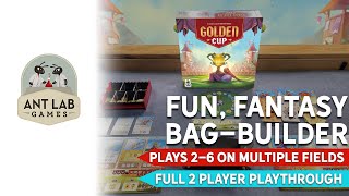 Golden Cup Board Game  Playthrough  Review [upl. by Sug]