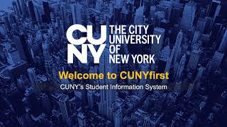 Welcome to CUNYfirst [upl. by Dola]