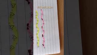 dividerborder ideas dividers border aesthetic diy project assignment bollywood trending [upl. by Eirok]