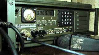 Military Radio Datron Transworld RT100MP with TransDap and ALE [upl. by Namreg]