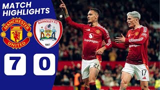 Manchester United vs Barnsley  EFLCarabao Cup  Highlights  17th Sept 2024 [upl. by Aerbma]