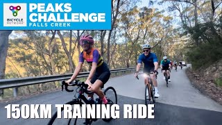 2023 Peaks Challenge Training Ride  Sydney [upl. by Relly]