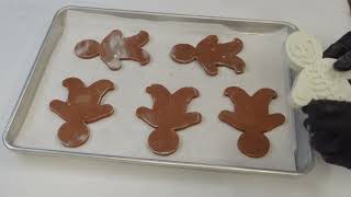 Palmira Pastry Chef LyMarie sharing her pastry recipes  Halloween Spooktacular GingerDead Men [upl. by Llenrap]