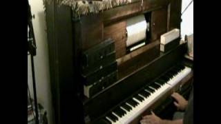 Player Piano Roll  4 O Clock Blues  Wendling [upl. by Ru]