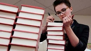 Veronica Roth book signing [upl. by Anaicul]