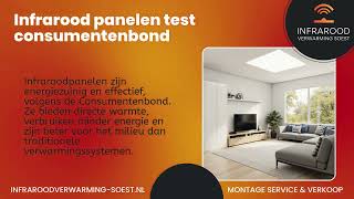 Infrarood Panelen Test Consumentenbond  Infrarood Verwarming Soest [upl. by Catt]