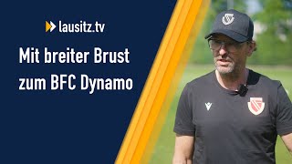 PELE WOLLITZ vor der PARTIE gegen DYNAMO BERLIN 32 Spieltag 2324 [upl. by Lakym]