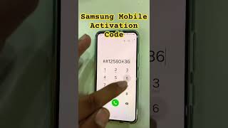 Samsung Mobile Activation Code song trending viral shorts [upl. by Yve]